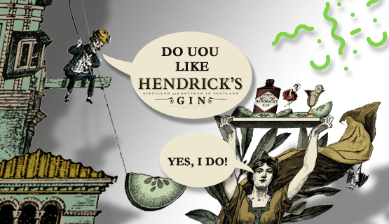 Fuzja smaków, aromatów i… komunikacji Hendrick’s Gin